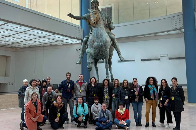 Private Tour - Capitoline Museums - Piazza del Campidoglio: Michelangelo’s design and the Marcus Aurelius moment