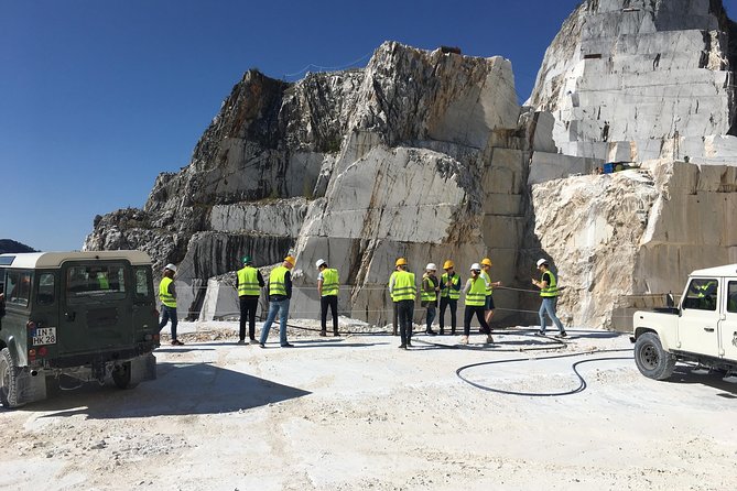 PRIVATE tour in Carrara marble quarries with 4x4 vehicles - Meeting Point Reality: Marina di Carrara, and a Pickup Option