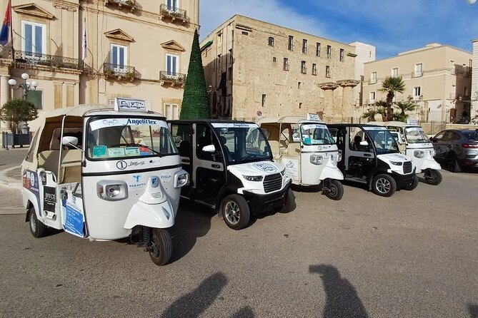 Private Tour of Taranto aboard an Ape Calessino - A tuk tuk pace that fits Taranto’s size
