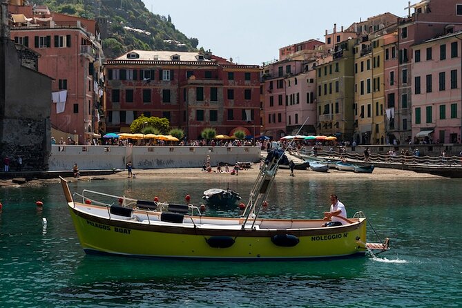 Relaxing Boat Tour with Aperitif in Cinque Terre - Monterosso: protected inlet views and terrace lines