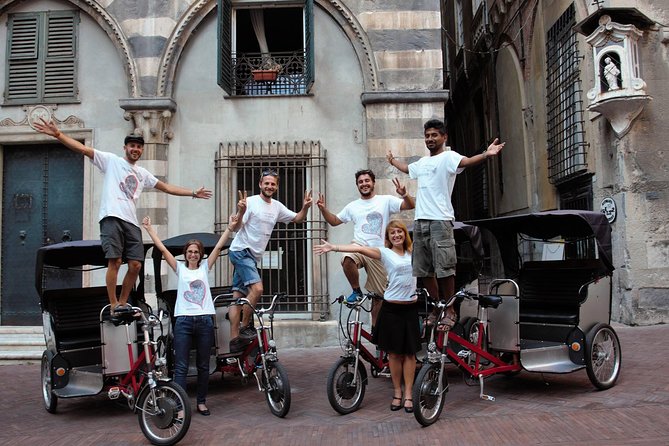 Rickshaw tour in Genova - The Ride Itself: Electric, Noisy Streets, and Cobblestone Bumps