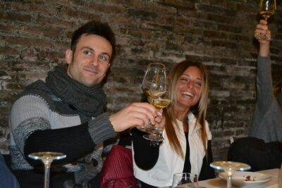 Roman countryside Food & Wine Tasting in a medieval winery - Cantina Castello di Torre in Pietra: walking through wine’s workroom