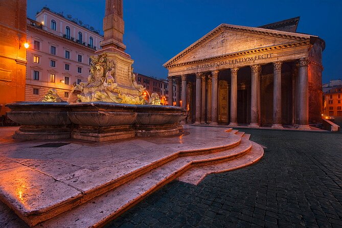 Rome 2 hour Golf Cart night tour with Hotel Pickup - Piazza del Popolo-style ellipse, churches, and a quick orientation sweep