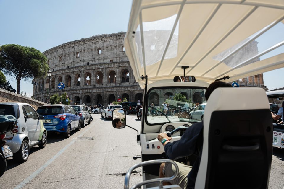 Rome: 2-Hour Vip Tuk-tuk tour with Hotel Pickup and Prosecco - Baths of Caracalla and the Pyramid of Caius Cestius: two kinds of ancient oddness