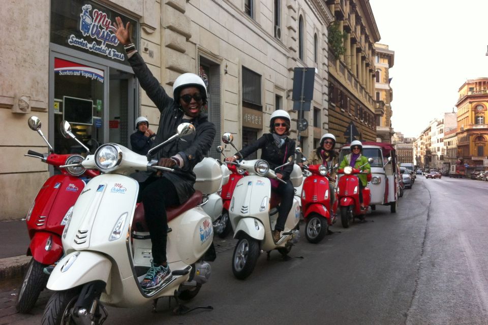 Rome 24-Hour Vespa Primavera Rental - Key Points at a Glance