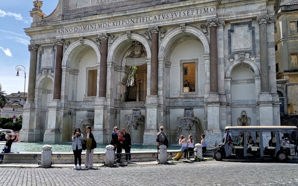 Rome: 3-Hour Panoramic Luxury Golf Cart Tour - The Tiber River and neighborhood stories that add context