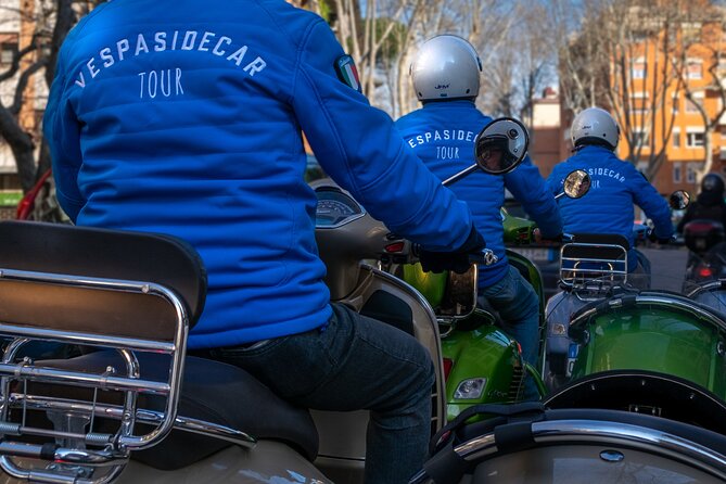 Rome Afternoon Sightseeing Vespa Sidecar Tour with Gourmet Gelato - Starting at Piazza della Repubblica: what the sidecar setup really means