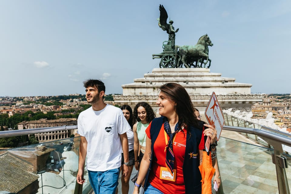 Rome: Altar of the Fatherland Elevator and Museum Tickets - The Ancient Rome multimedia video: fast context before you look