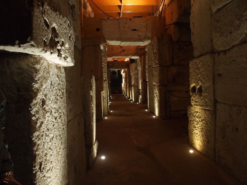 Rome: Ancient History and Colosseum Underground Tour - What the Underground Part Actually Feels Like