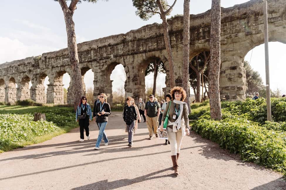 Rome: Appian Way, Aqueducts, and Catacombs Tour - Walking the Appian Way: the feeling of Roman “infrastructure”