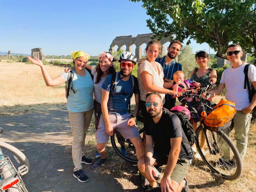 Rome: Appian Way & Catacomb Sunset E-bike Tour with Aperitif - Photo stops that actually make sense (Villa di Massenzio, Cecilia Metella)