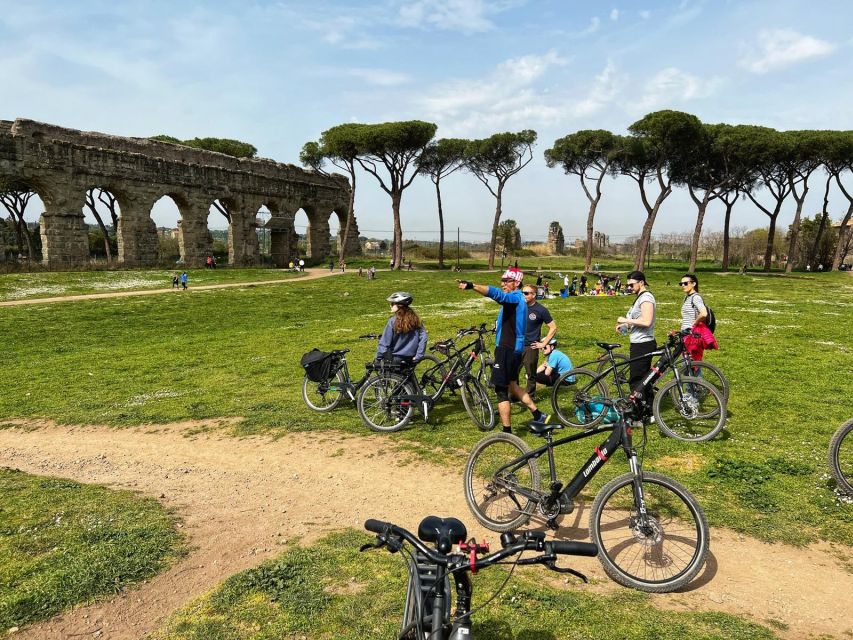 Rome: Appian Way E-Bike Tour Catacombs, Aqueducts & Picnic - Parco della Caffarella and the Pass-By Moment