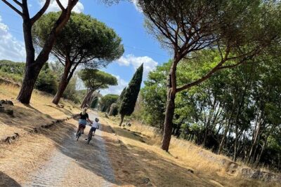 Rome: Appian Way E-bike Tour, Catacombs, Aqueducts & Transfer - Two hours on Via Appia Antica: why pedal assist helps more than you think