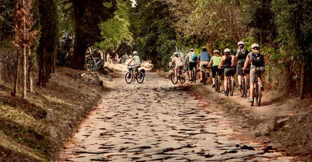 Rome: Appian Way & Roman Aqueducts Guided E-Bike Tour - Parco degli Acquedotti: aqueducts that look different up close