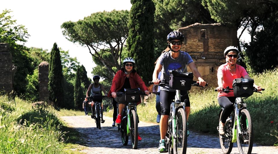 Rome: Appian Way & Roman Aqueducts Guided E-Bike Tour - Timing and the rhythm of stops: how a 4-hour plan stays enjoyable