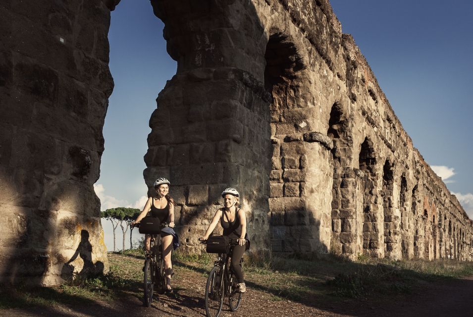 Rome: Appian Way & Roman Aqueducts Guided E-Bike Tour - Circus of Maxentius and Cecilia Metella: the ruins you remember after