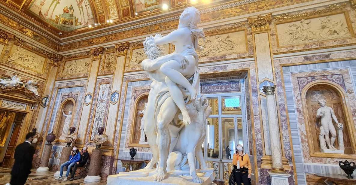 Rome: Borghese Gallery Entry Ticket & Optional Guided Tour - Your 2-hour plan: how to make the most of a short visit