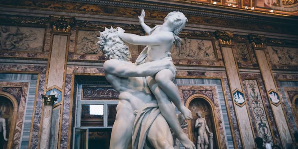 Rome: Borghese Gallery Guided Tour with Tickets - Ground-floor sculptures: where Bernini’s marble turns emotional
