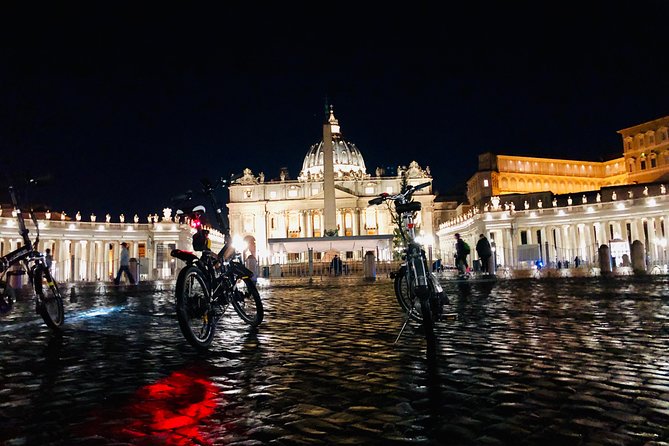 Rome by Night - Ebike Small Group Tour - Food and Wine (Option) - Capitoline Hill and the Roman Forum view that’s worth the stop
