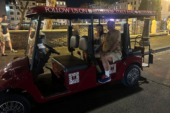 Rome by Night: Golf Cart Tour - Piazza del Popolo and Via dei Condotti energy