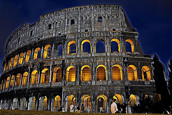 Rome by Night Private Walking Tour - Starting at Piazza del Colosseo: getting your bearings fast