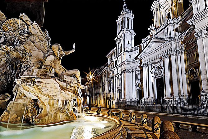 Rome by Night Private Walking Tour - The assassination context near Caesar’s story