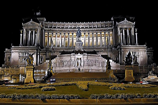 Rome by Night Private Walking Tour - Piazza Navona after dark: Baroque art in the middle of the city
