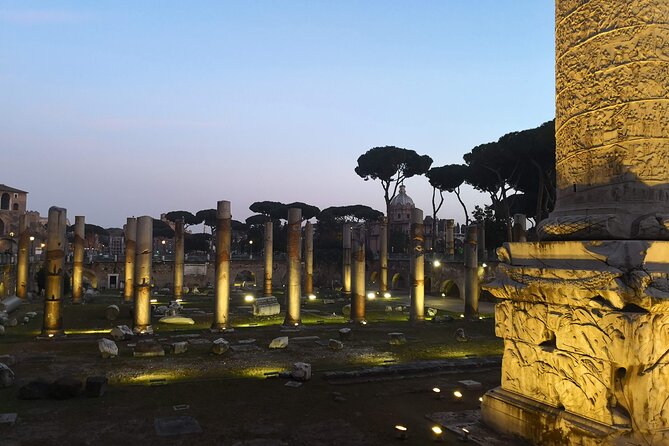 Rome by Night - Small Group Walking Tour with Gelato - Piazza Venezia and Via dei Fori Imperiali: the line that connects Roman power