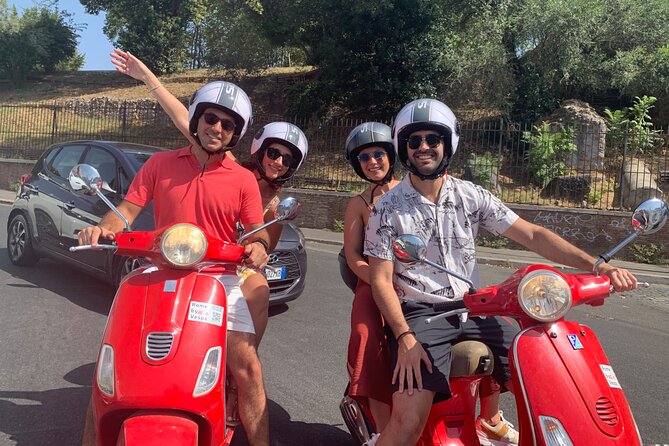 Rome by Vespa – with Francesco: the Best Guided Vespa Tour - Monti to Colosseum: history with wheels, not walking marathons