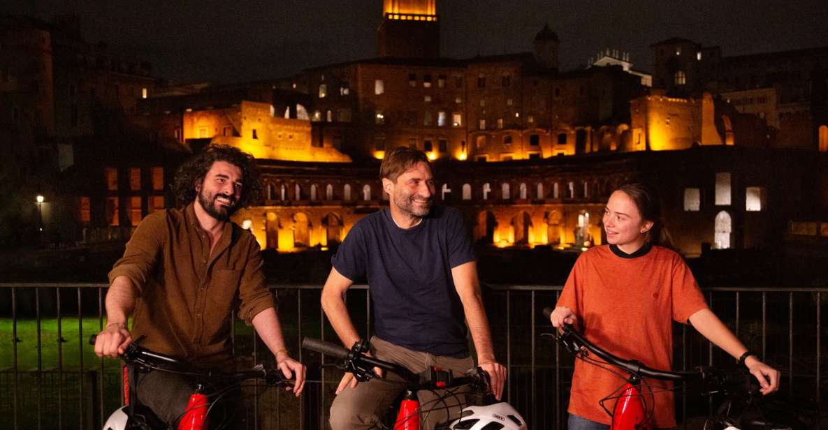 Rome: Cannondale E-Bike Evening Tour with Optional Dinner - Sunset Colosseum and Via dei Fori Imperiali: your big-picture moment