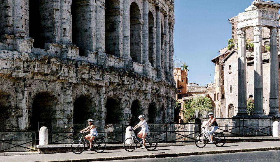 Rome: Cannondale E-Bike Tour of Top Landmarks & More - Cannondale e-bikes: comfort, hill help, and real practicality