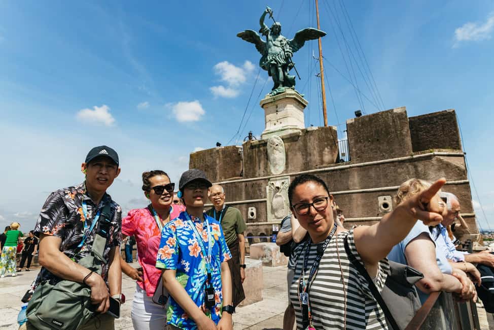 Rome: Castel Sant'Angelo Skip-the-Line Guided Tour - Hadrian’s Tomb, the Pope’s Apartment, and the Treasury Room