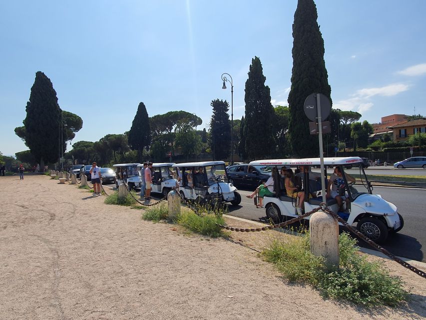 Rome: Catacombs and Appian Way Golf Cart Small-Group Tour - Key things that make this tour work
