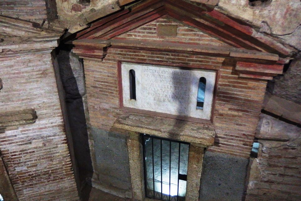 Rome: Catacombs of St. Sebastian Entry Ticket & Guided Tour - Ticket Office First: Timing and Getting Through Start-of-Tour Confusion