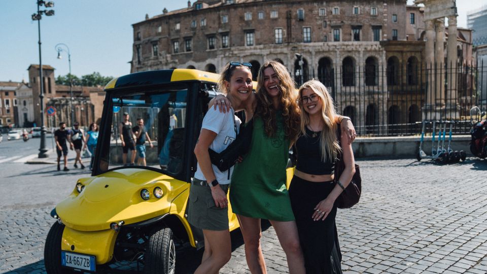 Rome: City Highlights Golf Cart Tour with Local Guide - Why this Rome highlights golf cart tour works in 90 minutes