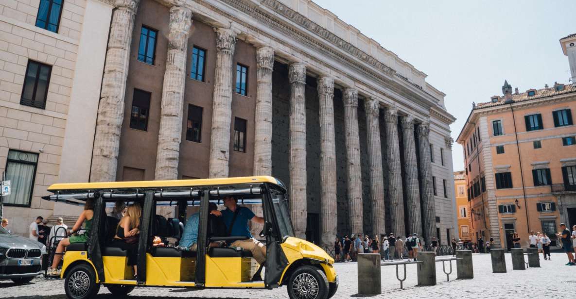 Rome: City Highlights Golf Cart Tour with Local Guide - Piazza Navona finish at Bernini’s Four Rivers