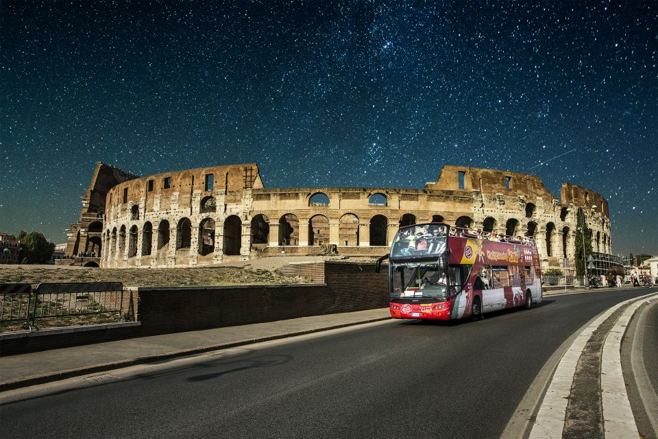 Rome: City Highlights Open-Top Bus Night Tour - FAQ