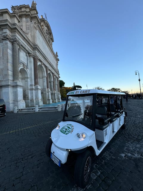 Rome: City Highlights Private Golf Cart Tour - Circus Maximus and Giardino degli Aranci: Ancient Power, Then a View Break