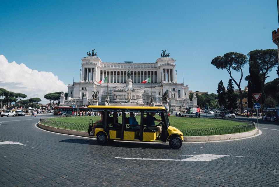Rome: City Highlights Tour by Electric Golf Cart - Electric golf cart value: what $104 really buys you