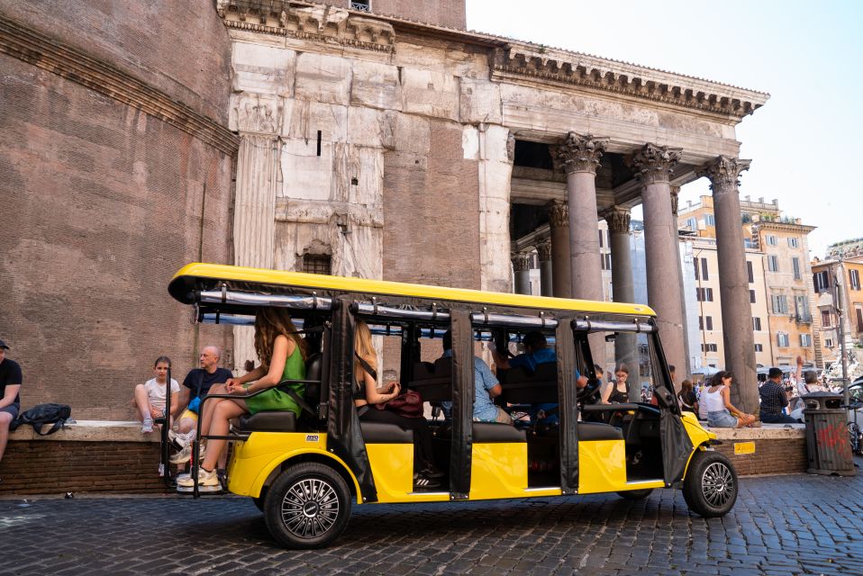 Rome: City Highlights Tour by Electric Golf Cart - Spanish Steps and Piazza del Popolo: views that change with angle