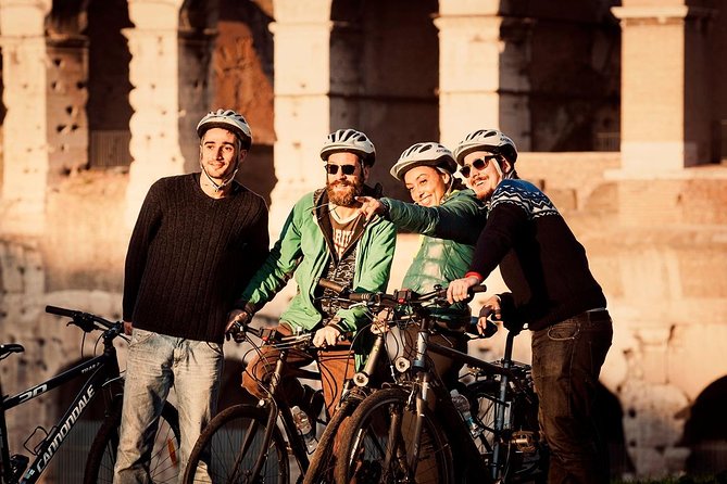 Rome City Small Group Bike Tour with quality Cannondale EBike - Meeting at Via Labicana: Helmets, Bikes, and the Group Size