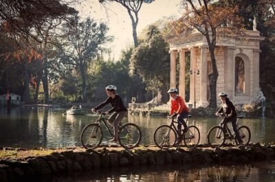 Rome City Small Group Bike Tour with quality Cannondale EBike - Colosseum and the Forum: The Route That Links 2,000 Years