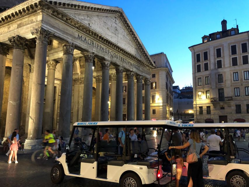 Rome: City Tour by Golf Cart with Gelato - Golf cart comfort that actually fits Rome