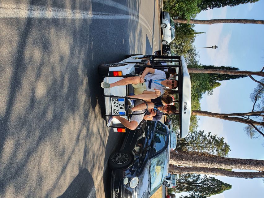 Rome: City Tour by Golf Cart with Gelato - Moving from monuments to street-level Rome