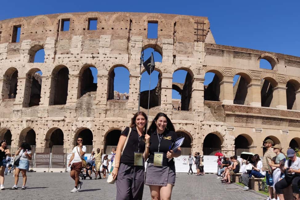 Rome: Colosseum Access and Self-Guided Virtual Reality Tour - VR first: the clean 2-hour flow