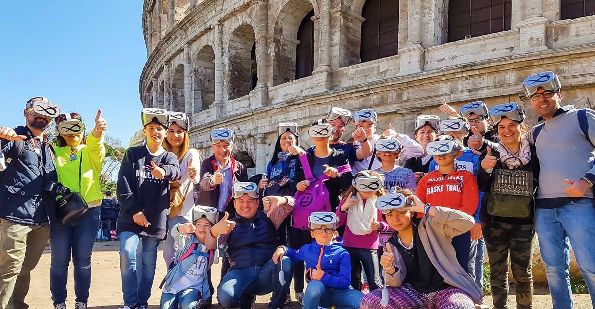 Rome: Colosseum Access and Self-Guided Virtual Reality Tour - What the VR actually shows: Square, Arena Floor, Undergrounds