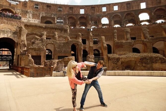 Rome: Colosseum Arena Floor Tour with Roman Forum & Palatine Hill - Stop 1: Colosseum Arena Floor, Trap Door, and the Outer Tiers