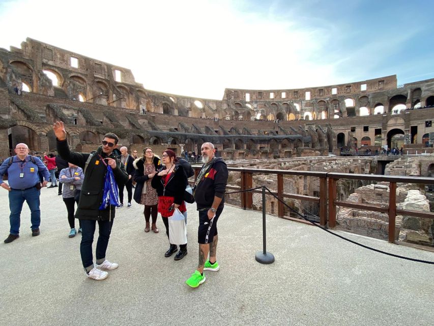 Rome: Colosseum Arena Guided Tour, Forum & Palatine Option - Stop Four: The Colosseum guided portion (the main event)
