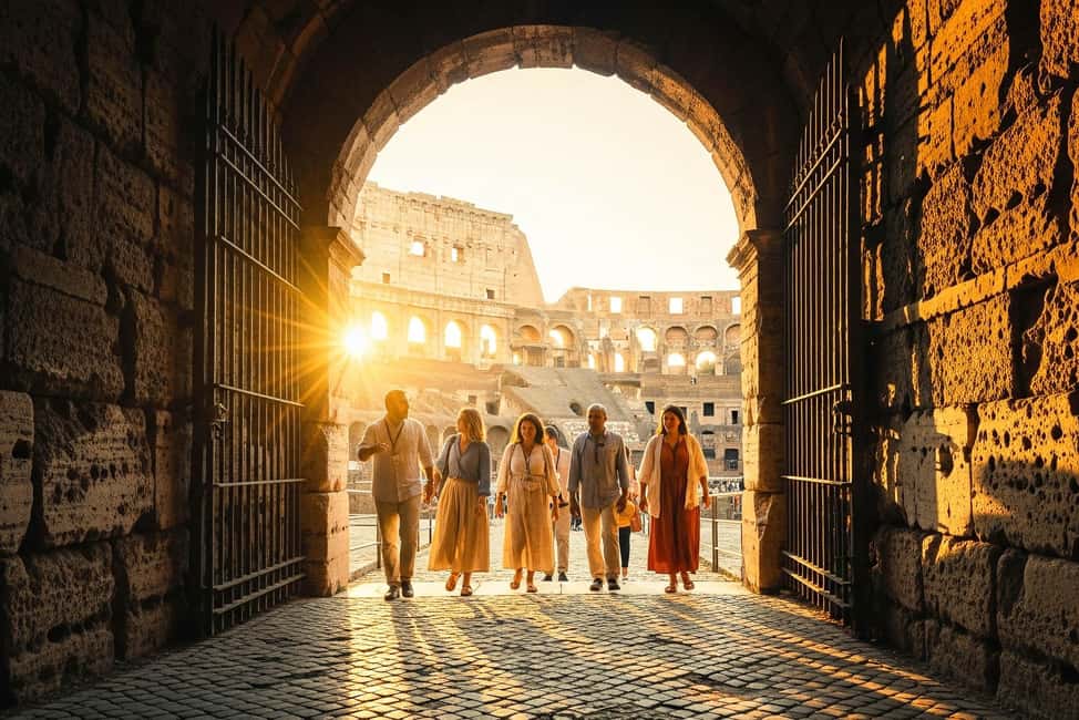 Rome: Colosseum Arena Twilight Tour & Imperial Forum Visit - Twilight Colosseum: Why the late-day timing matters
