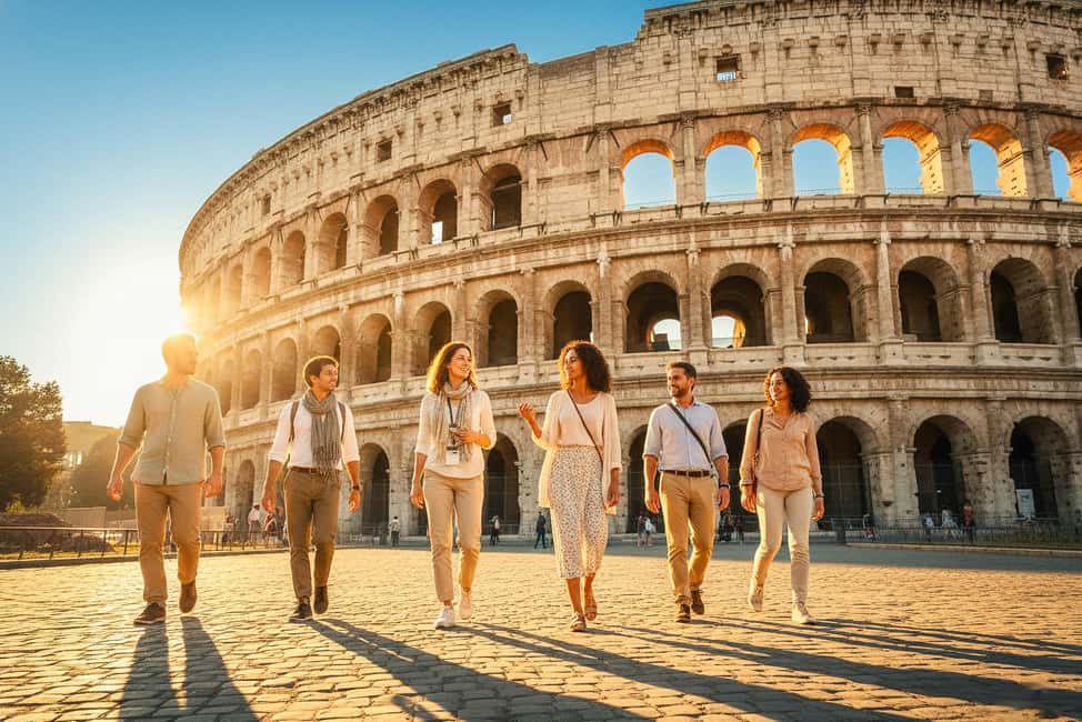 Rome: Colosseum Arena Twilight Tour & Imperial Forum Visit - Via dei Fori Imperiali: the forum walk that turns ruins into a story